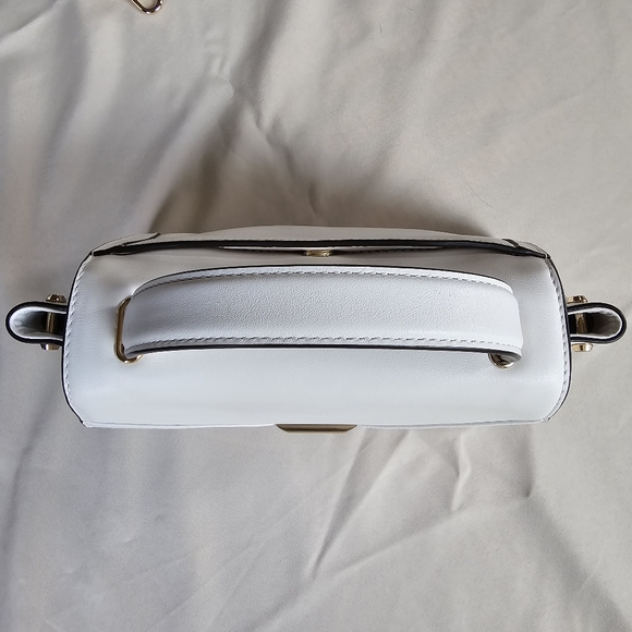 MICHAEL KORS Whitney White Medium Leather Satchel - Picture 7 of 13